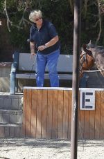 IGGY AZALEA at Horseback Riding Lesson in Los Angeles