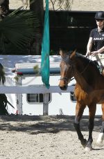 IGGY AZALEA at Horseback Riding Lesson in Los Angeles