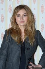 IMOGEN POOTS at Miu Miu Fashion Show in Paris