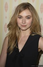 IMOGEN POOTS at Miu Miu Fashion Show in Paris
