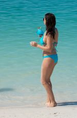 IMOGEN THOMAS in Bikini at a Beach in Miami