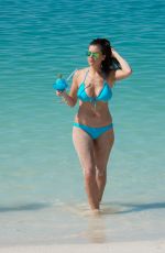 IMOGEN THOMAS in Bikini at a Beach in Miami