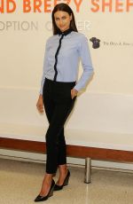IRINA SHAYK at ASPCA Adoption Center in New York