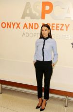 IRINA SHAYK at ASPCA Adoption Center in New York