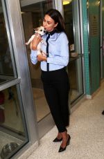 IRINA SHAYK at ASPCA Adoption Center in New York