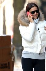 IRINA SHAYK Out and About in New York 2403