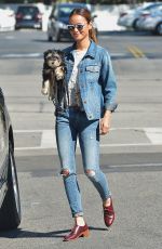JAMI CHUNG in Ripped Jeans Out in Los Angeles 1203