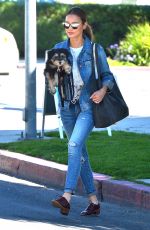JAMI CHUNG in Ripped Jeans Out in Los Angeles 1203