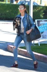JAMI CHUNG in Ripped Jeans Out in Los Angeles 1203