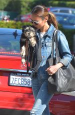 JAMI CHUNG in Ripped Jeans Out in Los Angeles 1203
