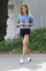 JAMIE CHUNG in Shorts Out and About in Los Angeles 1003