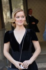 JANE LEVY at Miu Miu Fashion Show in Paris