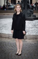 JANE LEVY at Miu Miu Fashion Show in Paris