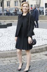 JANE LEVY at Miu Miu Fashion Show in Paris