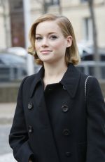 JANE LEVY at Miu Miu Fashion Show in Paris