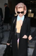 JANUARY JONES Arrives at Todya Show in New York 2303