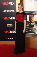 JANUARY JONES at Mad Men Final 7 Episodes Celebration in los Angeles