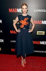 JANUARY JONES at Mad Men Screening in New York