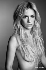 JANUARY JONES in Violet Grey Magazine, March 2015 Issue