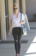 JANUARY JONES Out and About in Santa Monica