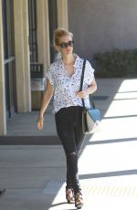 JANUARY JONES Out and About in Santa Monica