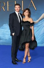 JENNA LOUISE COLEMAN at Cinderella Premiere in London