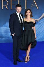 JENNA LOUISE COLEMAN at Cinderella Premiere in London