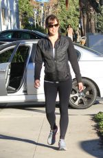 JENNIFER GARNER Out For Coffee in Santa Monica