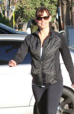 JENNIFER GARNER Out For Coffee in Santa Monica