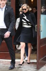 JENNIFER LAWRENCE Leaves Greenwich Hotel in New York