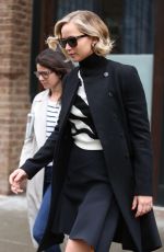 JENNIFER LAWRENCE Leaves Greenwich Hotel in New York