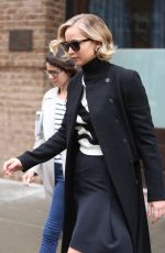 JENNIFER LAWRENCE Leaves Greenwich Hotel in New York