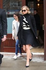 JENNIFER LAWRENCE Leaves Greenwich Hotel in New York