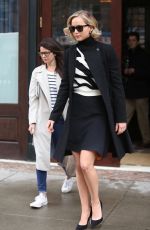 JENNIFER LAWRENCE Leaves Greenwich Hotel in New York
