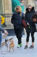 JENNIFER LAWRENCE Walks Her Dog Out in New York