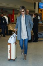 JESSICA ALBA Arrives at JFK Airport in New York 1003