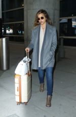 JESSICA ALBA Arrives at JFK Airport in New York 1003