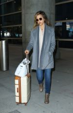 JESSICA ALBA Arrives at JFK Airport in New York 1003