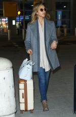 JESSICA ALBA Arrives at JFK Airport in New York 1003