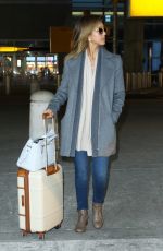 JESSICA ALBA Arrives at JFK Airport in New York 1003