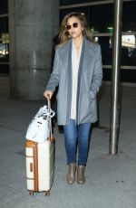 JESSICA ALBA Arrives at JFK Airport in New York 1003