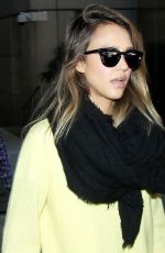 JESSICA ALBA Arrives at Los Angeles International Airport 0703