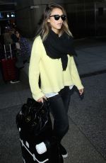 JESSICA ALBA Arrives at Los Angeles International Airport 0703
