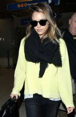 JESSICA ALBA Arrives at Los Angeles International Airport 0703