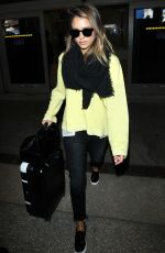 JESSICA ALBA Arrives at Los Angeles International Airport 0703