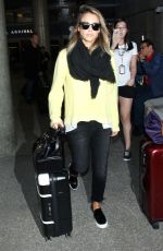 JESSICA ALBA Arrives at Los Angeles International Airport 0703