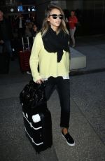 JESSICA ALBA Arrives at Los Angeles International Airport 0703