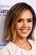 JESSICA ALBA at Independent School Alliance Impact Awards Dinner in Los Angeles
