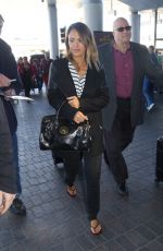 JESSICA ALBA at LAX Airport in Los Angeles 0203