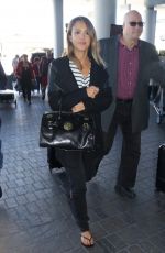 JESSICA ALBA at LAX Airport in Los Angeles 0203